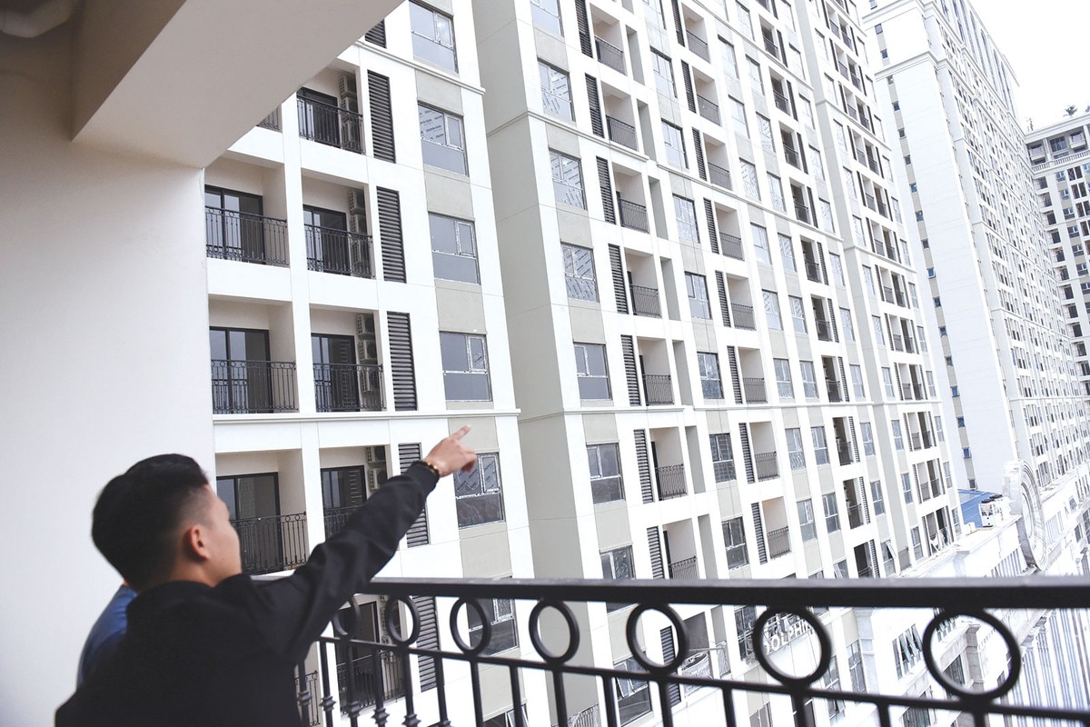 Giá nhà chung cư bàn giao từ 3-4 năm trước có xu hướng tăng mạnh. Ảnh: Dũng Minh