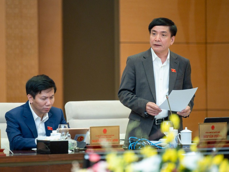 Tổng thư ký Quốc hội Bùi Văn Cường.