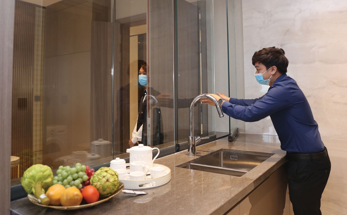 Nhu cầu thuê căn hộ gia tăng ở nhóm người trẻ. Ảnh: Việt Dũng