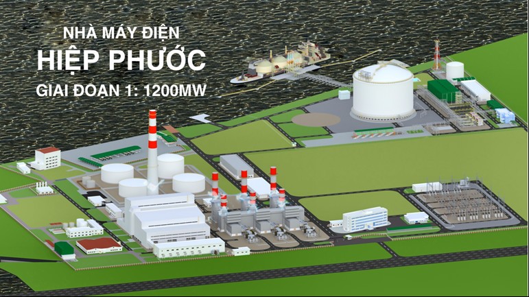 Nhà máy điện khí LNG Hiệp Phước giai đoạn 1 công suất 1.200 MW