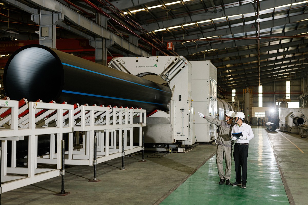 Sản phẩm ống Nhựa Tiền Phong luôn dẫn đầu thị trường về tính năng và chất lượng