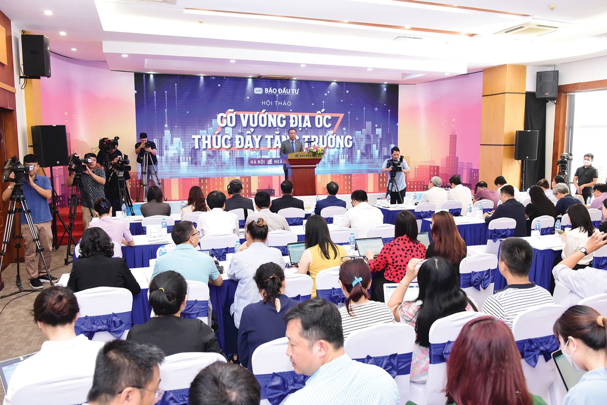 Hội thảo nhận được sự quan tâm lớn từ thị trường. Ảnh: Dũng Minh Hội thảo nhận được sự quan tâm lớn từ thị trường. Ảnh: Dũng Minh