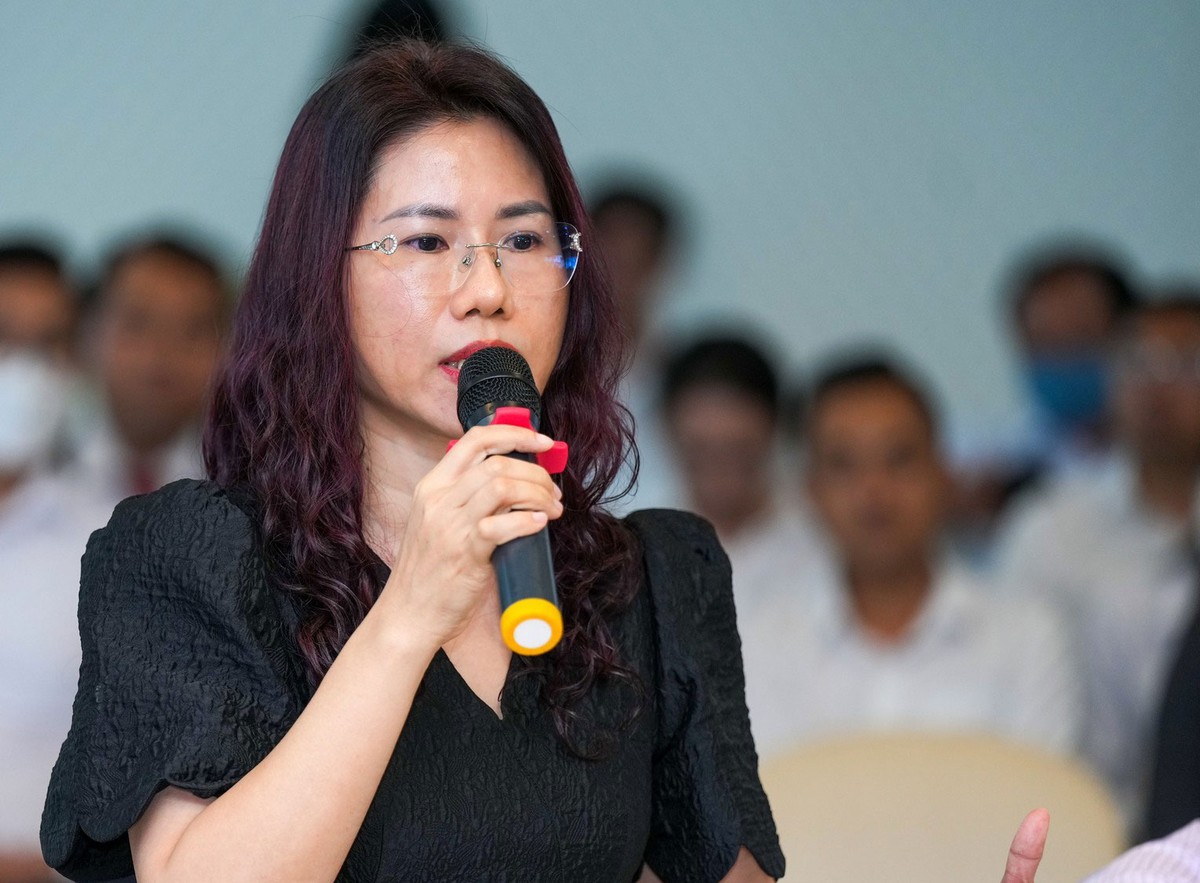 Bà Nguyễn Thái Hà, Tổng giám đốc Thăng Long Real