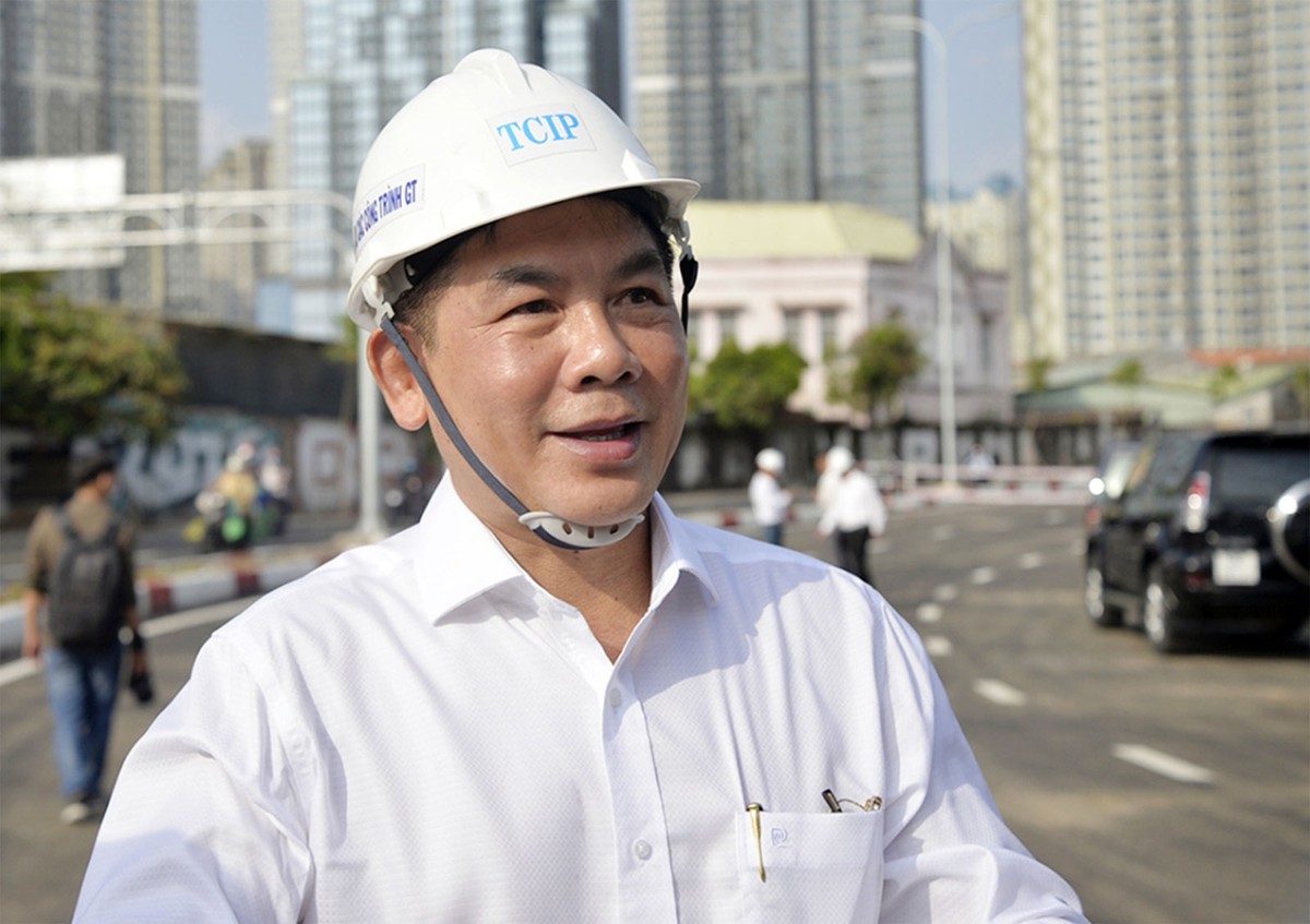 Ông Lương Minh Phúc, Giám đốc Ban Quản lý các công trình giao thông TP.HCM (TCIP)
