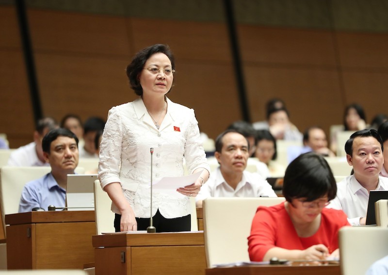 Bộ trưởng Bộ Nội vụ Phạm Thị Thanh Trà.