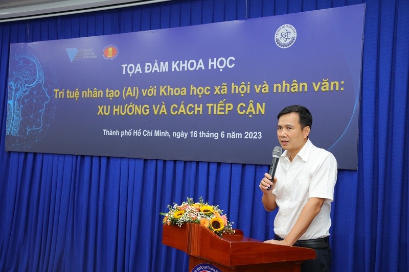 Thứ trưởng Bùi Thế Duy phát biểu tại Tọa đàm.