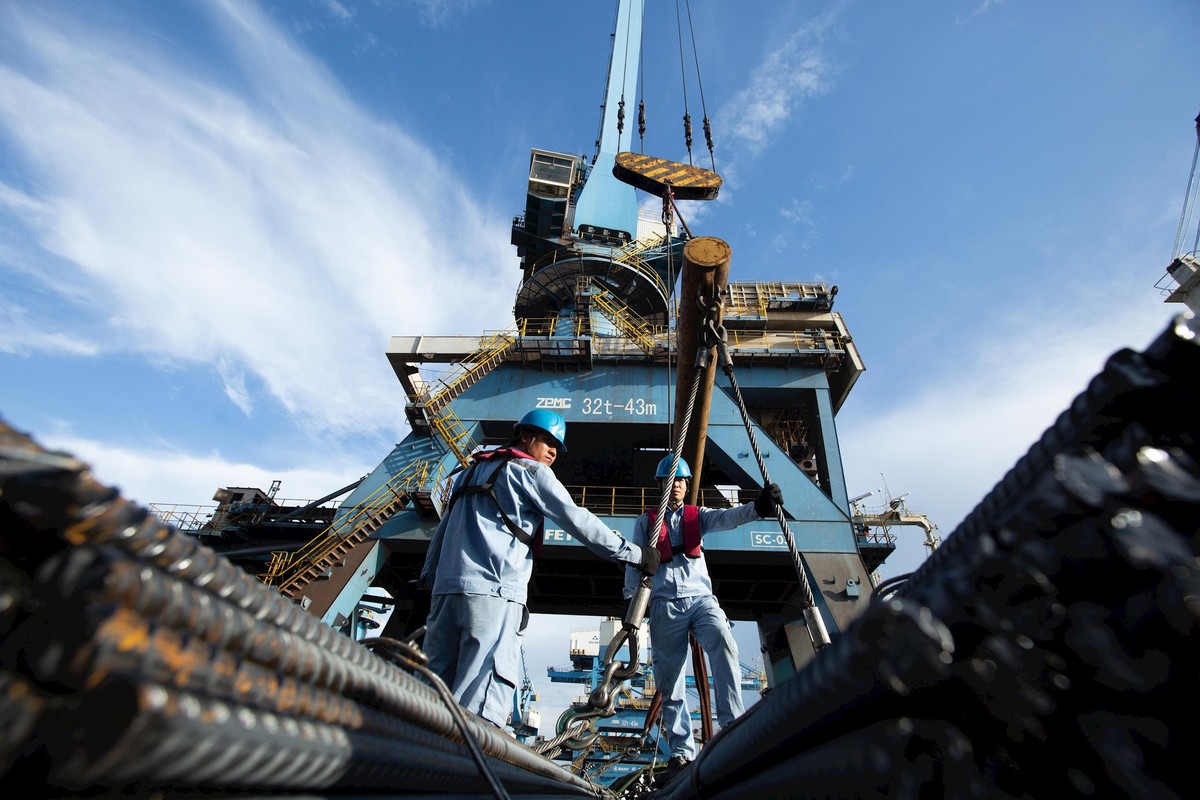 Tháng 8/2023, Tập đoàn Hòa Phát sản xuất 686.000 tấn thép thô