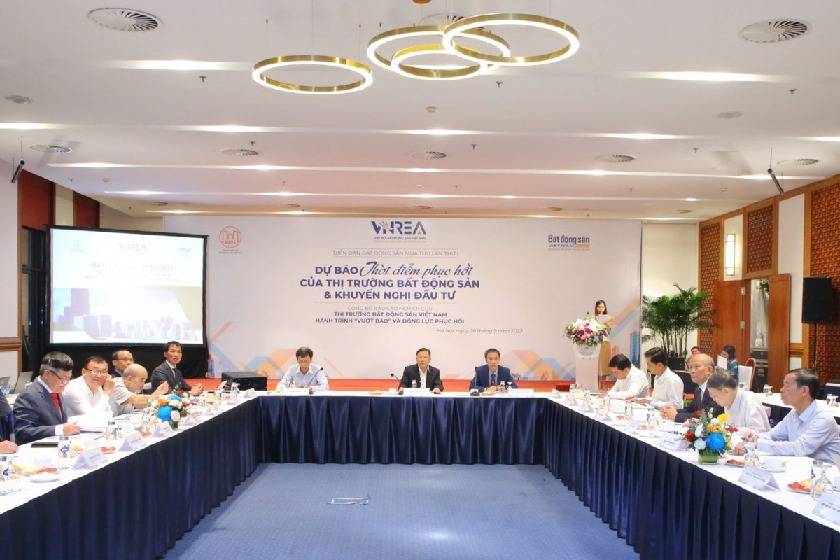 Toàn cảnh Diễn đàn Bất động sản Mùa Thu lần thứ nhất.