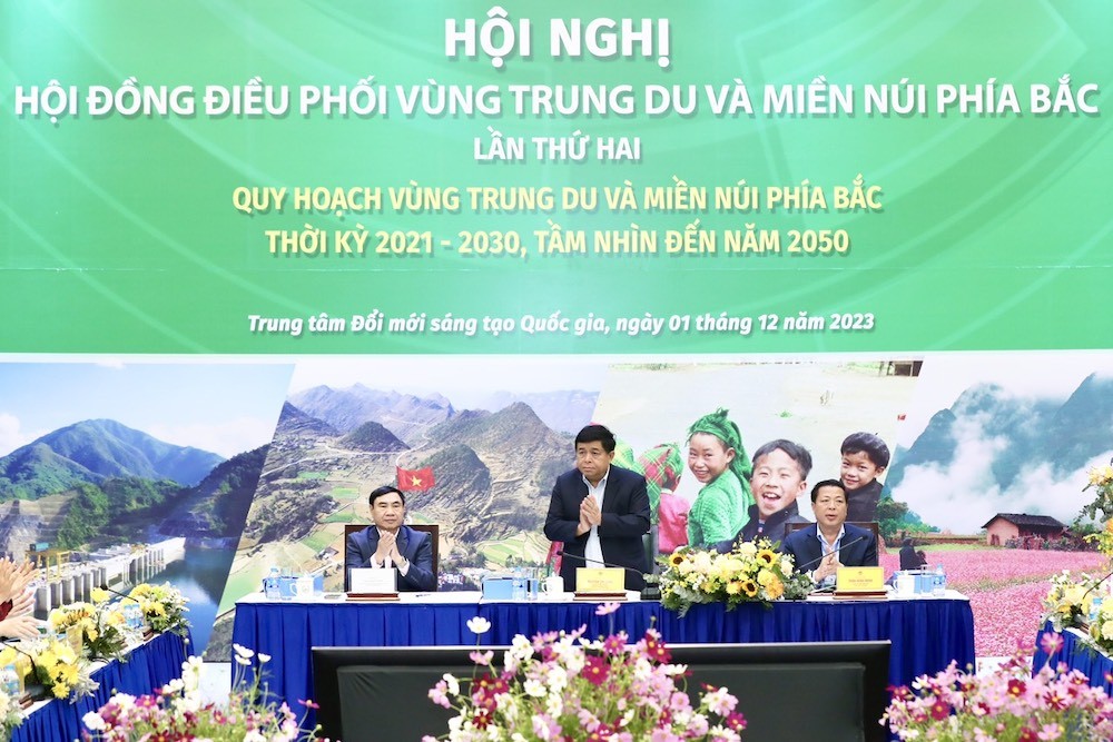 Hội nghị Hội đồng điều phối vùng ngày hôm nay là bước tiếp theo rất quan trọng và hết sức cần thiết để cơ quan lập quy hoạch tiếp tục lắng nghe ý kiến tham gia và sớm hoàn thiện nội dung quy hoạch vùng. (Ảnh: Đức Trung)