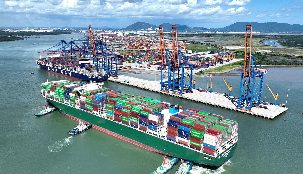 Cảng nước sâu Gemalink liên tục đón những chuyến tàu lớn nhất thế giới trong năm 2023 Cảng nước sâu Gemalink liên tục đón những chuyến tàu lớn nhất thế giới trong năm 2023