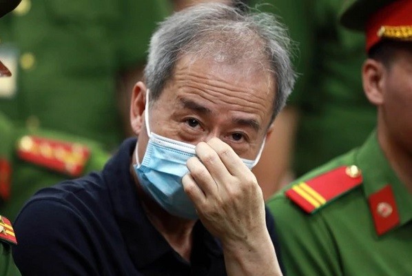 Bị cáo Nguyễn Văn Hưng, cựu Phó chánh Thanh tra Ngân hàng Nhà nước tại tòa.