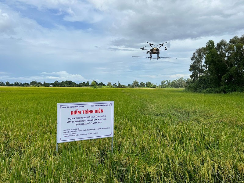 Mô hình phát triển nông nghiệp phát thải thấp tại Bạc Liêu