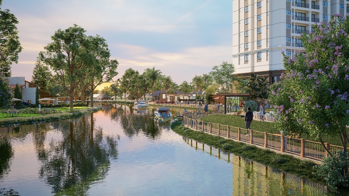 Nhà Bè sở hữu điều kiện thiên nhiên phù hợp để phát triển đô thị, cảnh quan ven sông, hứa hẹn tiềm năng khai thác BĐS ven sông trong tương lai.