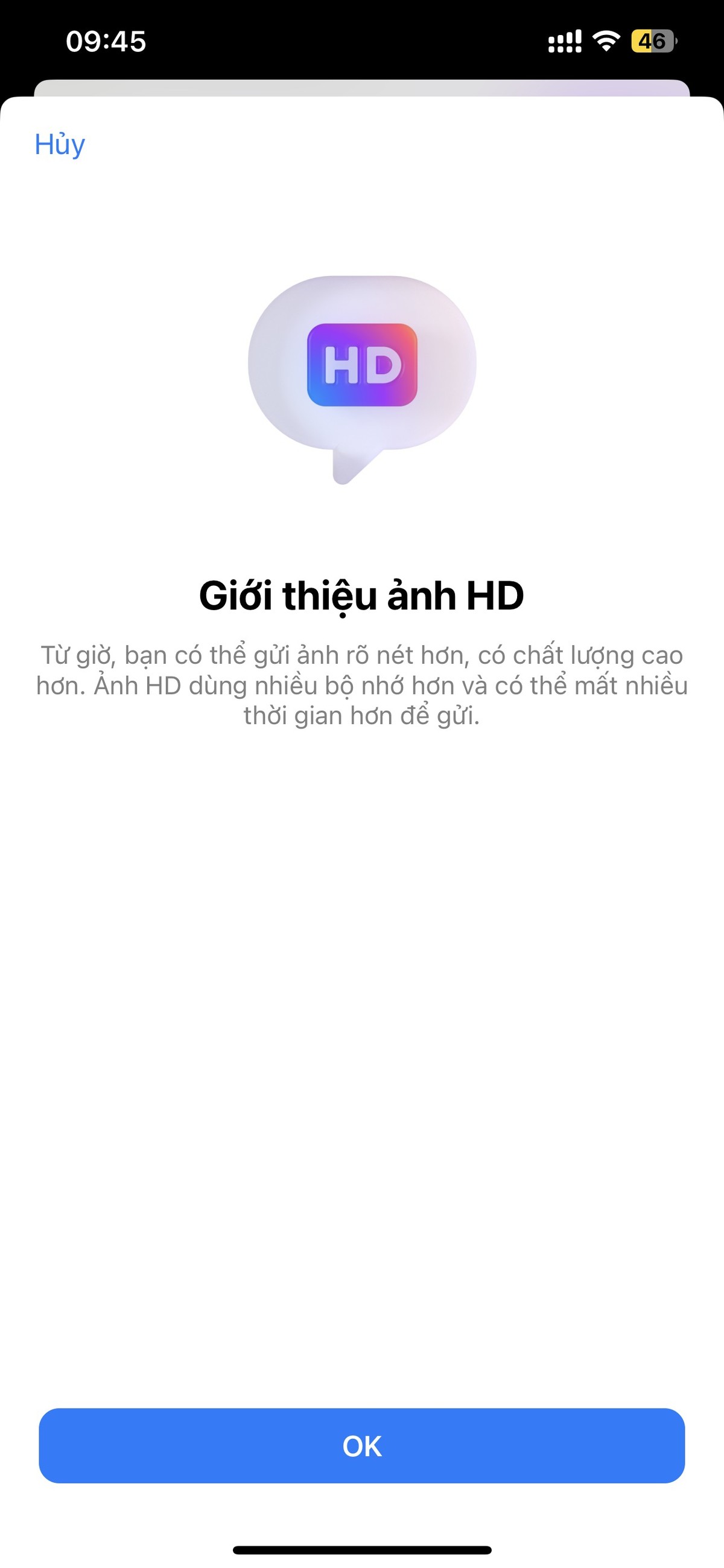 Tính năng mới cho phép gửi ảnh gốc qua tin nhắn của Facebook.