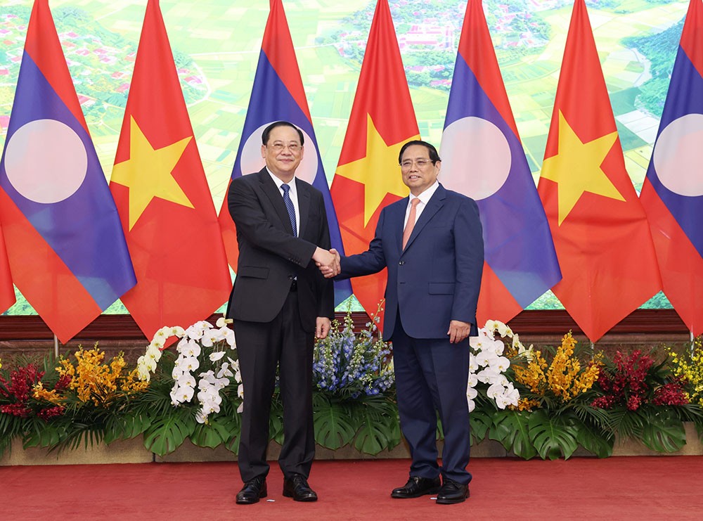 Thủ tướng Sonexay Siphandone hoan nghênh và đánh giá cao ý tưởng tổ chức Diễn đàn trong năm 2024 khi Lào đang đảm nhiệm cương vị Chủ tịch ASEAN của Thủ tướng Phạm Minh Chính. (Ảnh: Đức Thanh) Thủ tướng Sonexay Siphandone hoan nghênh và đánh giá cao ý tưởng tổ chức Diễn đàn trong năm 2024 khi Lào đang đảm nhiệm cương vị Chủ tịch ASEAN của Thủ tướng Phạm Minh Chính. (Ảnh: Đức Thanh)