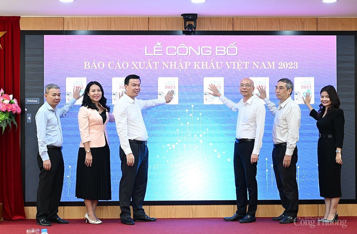 Công bố Báo cáo Xuất nhập khẩu Việt Nam năm 2023.