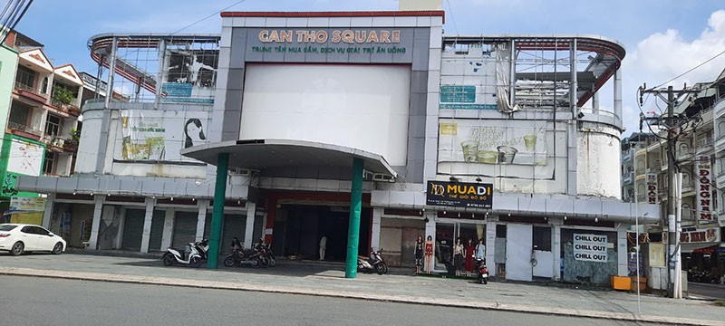 Trung tâm Thương mại Cái Khế (quận Ninh Kiều, TP. Cần Thơ) vắng vẻ, đìu hiu