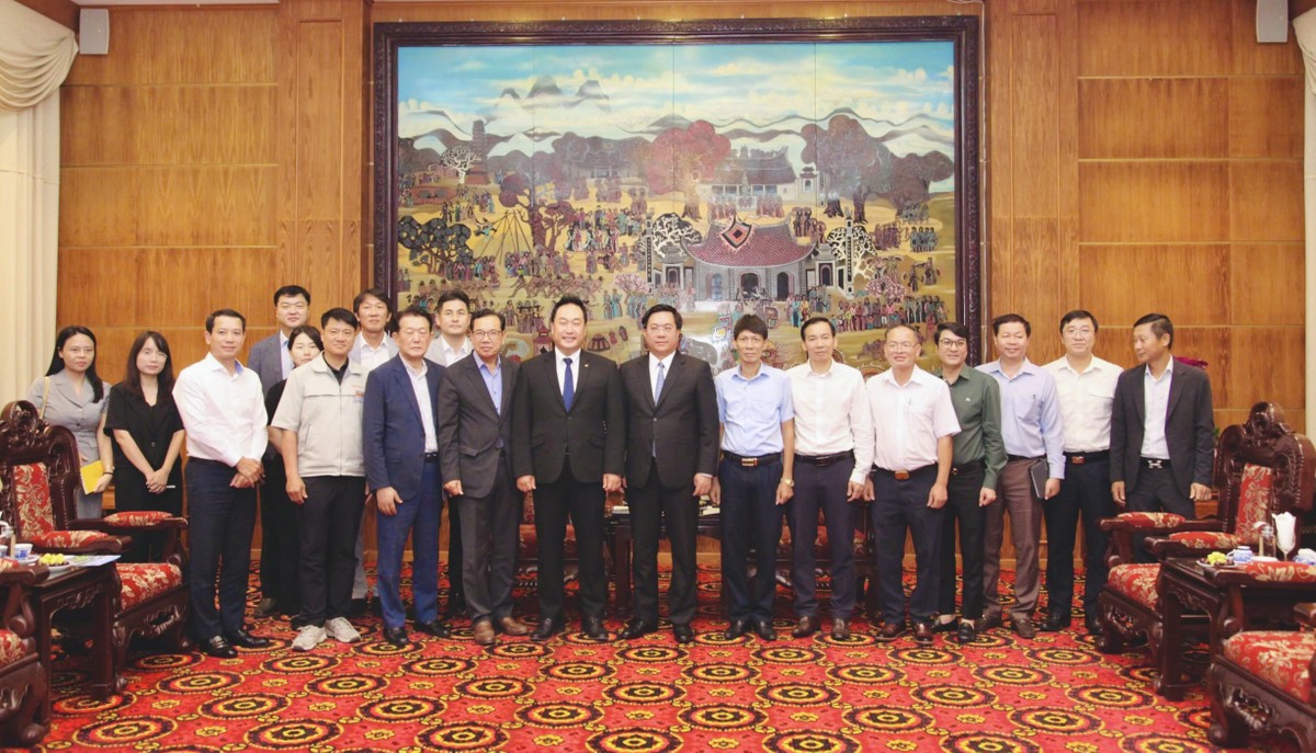Các nhà đầu tư Hàn Quốc đứng đầu top 20 vùng, lãnh thổ có dự án đầu tư tại Vĩnh Phúc