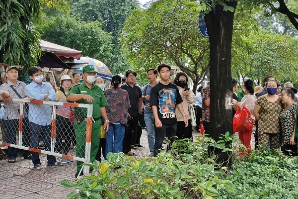 Do số lượng người bị hại trong vụ án này đặc biệt lớn nên tòa sẽ xét xử vắng mặt đối với các bị hại.