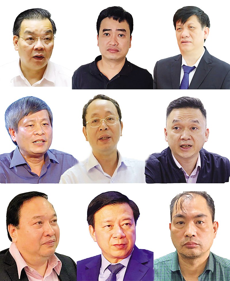 Hàng loạt quan chức, từ cấp bộ trưởng, thứ trưởng tới vụ trưởng... đã giúp sức cho Phan Quốc Việt trục lợi từ kit xét nghiệm Covid-19. Ảnh: Lê Toàn