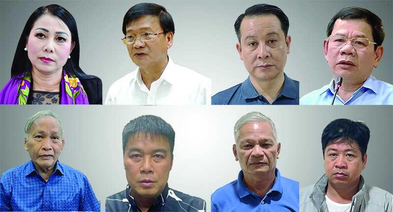 Các quan chức, cựu quan chức đã giúp sức cho Nguyễn Văn Hậu (Hậu “pháo”), Chủ tịch HĐQT Tập đoàn Phúc Sơn.