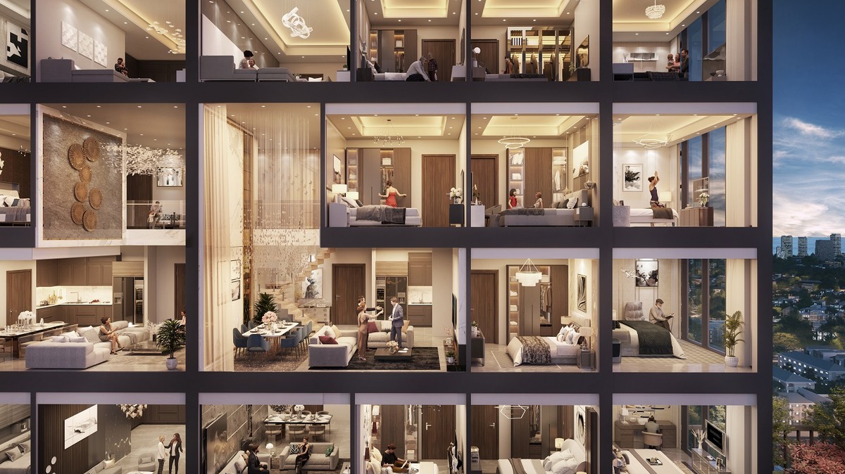 Căn hộ cao cấp ngày càng “đắt khách” ở các đô thị. Ảnh phối cảnh minh họa Sun Property Căn hộ cao cấp ngày càng “đắt khách” ở các đô thị. Ảnh phối cảnh minh họa Sun Property