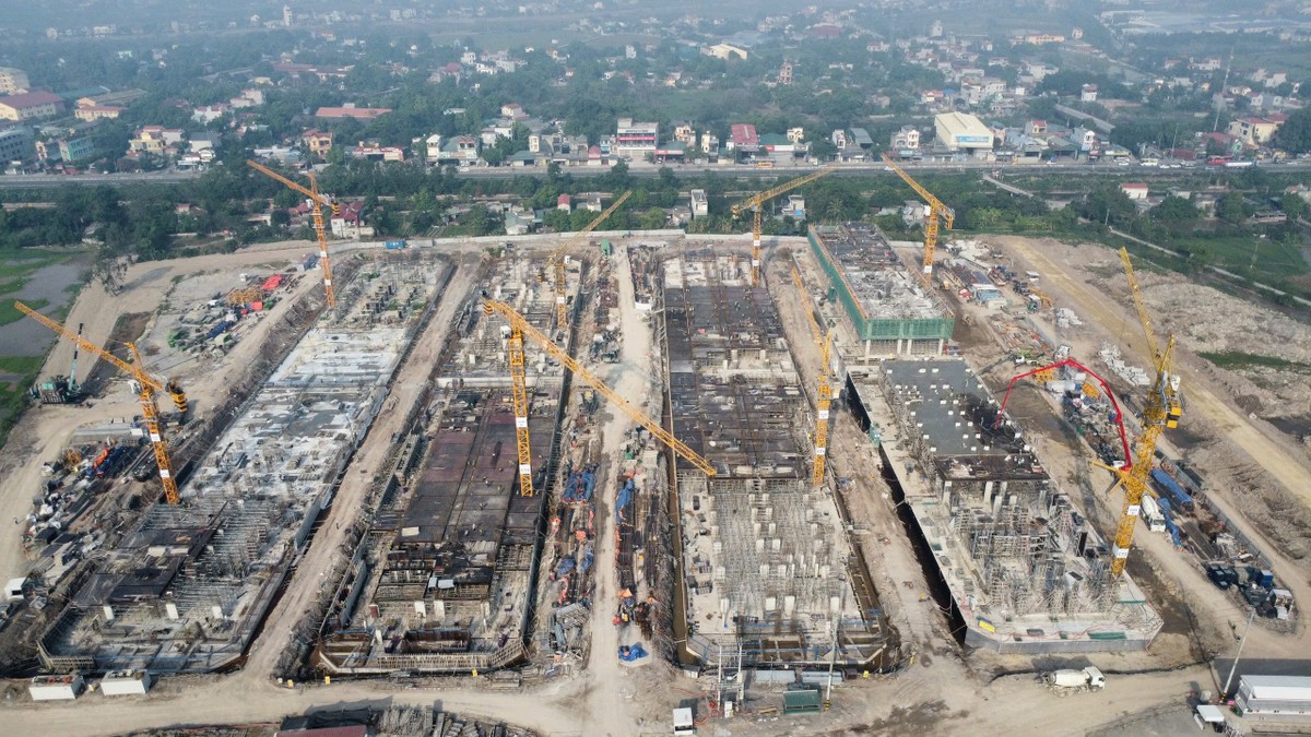 Các hạng mục khác của khu đô thị đang cấp tập thi công để về đích đúng tiến độ.