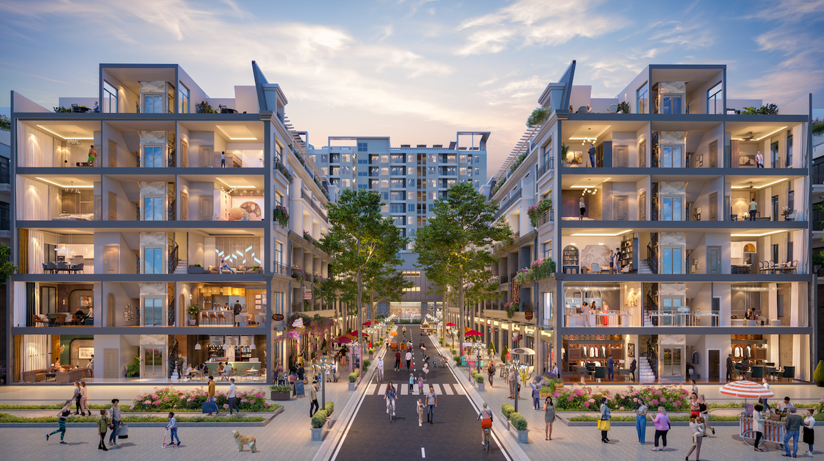 Đây sẽ là điểm hội tụ những thương hiệu, dịch vụ cao cấp, góp phần tạo nên sức sống sầm uất cho con phố đầu tiên ngay cạnh quảng trường lớn nhất Phổ Yên.