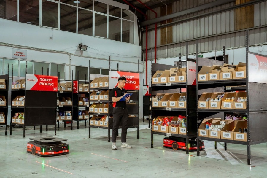 Các công nghệ hiện đại của Viettel Post sẽ đồng thời xuất hiện tại công viên logistics sắp được khai trương trong tháng 12/2024.