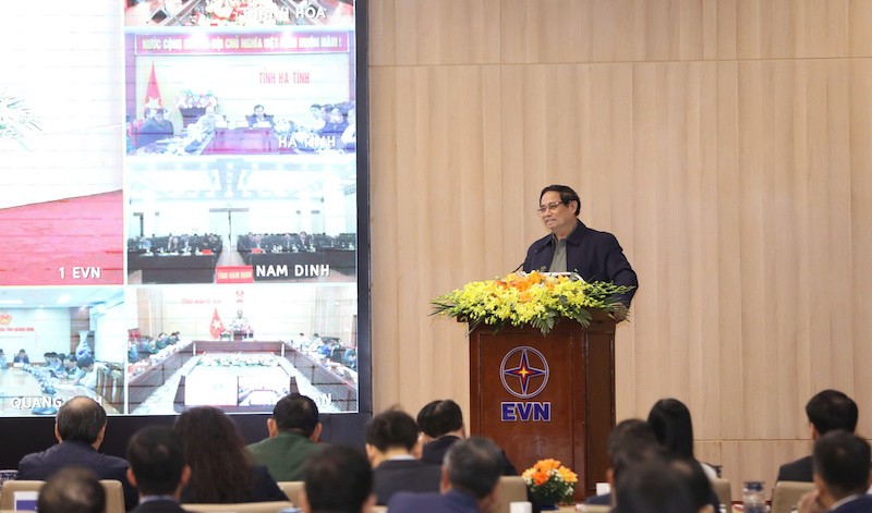 Thủ tướng Chính phủ Phạm Minh Chính tại Hội nghị.