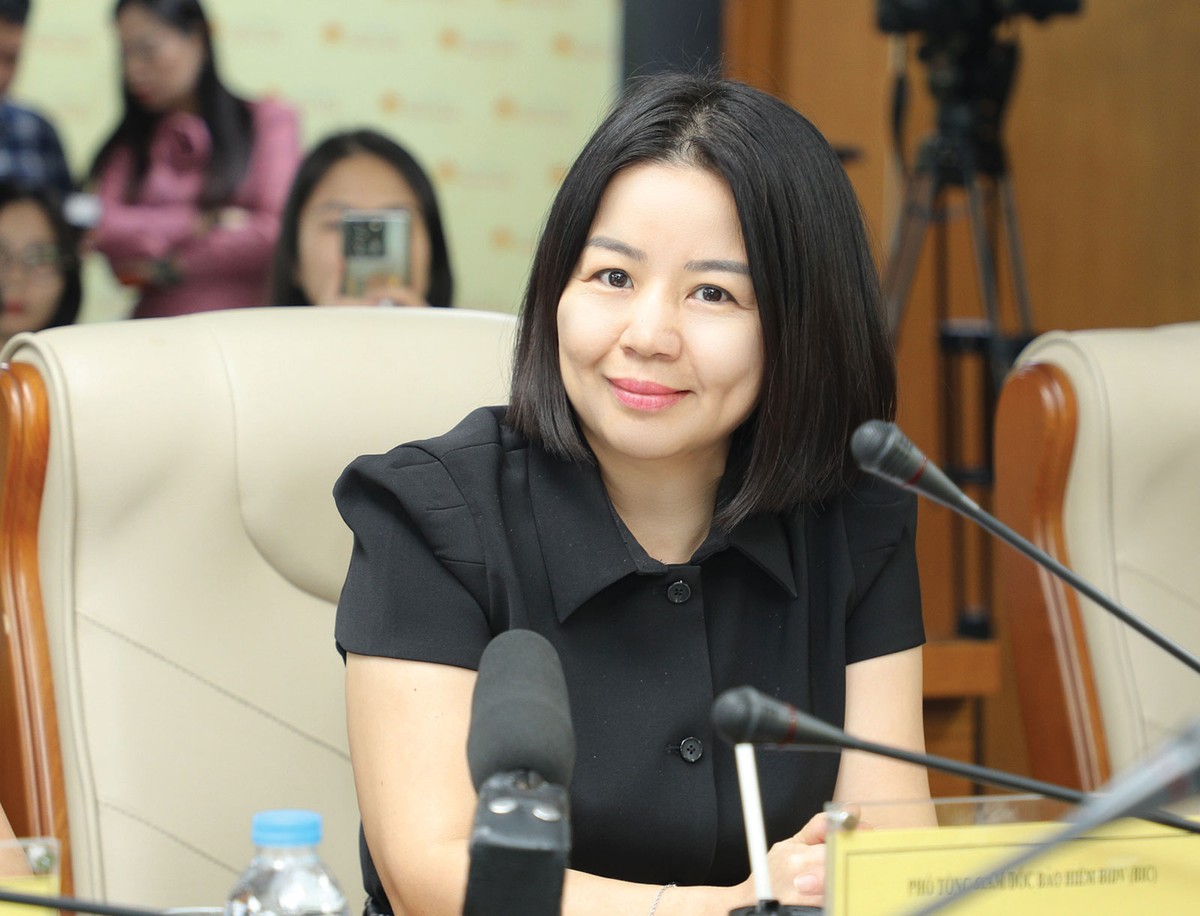 Bà Đoàn Thị Thu Huyền, Phó tổng giám đốc Tổng công ty Bảo hiểm BIDV (BIC) Bà Đoàn Thị Thu Huyền, Phó tổng giám đốc Tổng công ty Bảo hiểm BIDV (BIC)