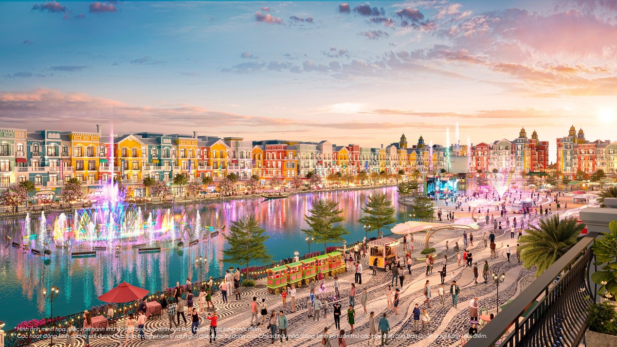 Phố thương mại GrandWorld sầm uất trong lòng đại đô thị