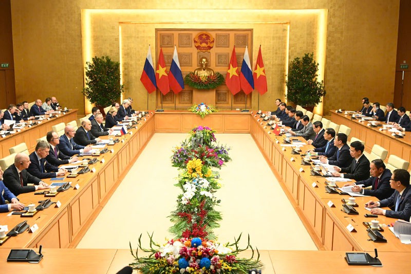 Quang cảnh Hội đàm. Quang cảnh Hội đàm.