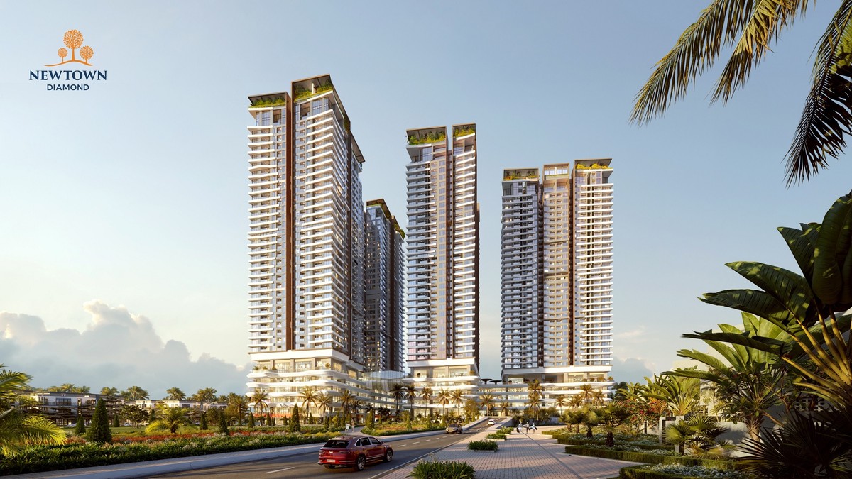 Căn hộ tại Newtown Diamond là những “resort trên không” – cao cấp bậc nhất thành phố Đà Nẵng dành cho các chủ nhân xứng tầm