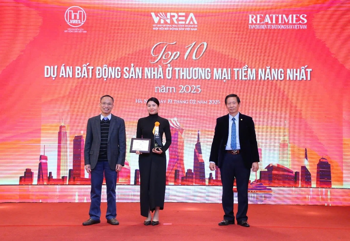 Hanoi Melody Residences được trao giải nhờ sự đầu tư bài bản, pháp lý minh bạch cùng chiến lược phát triển bền vững