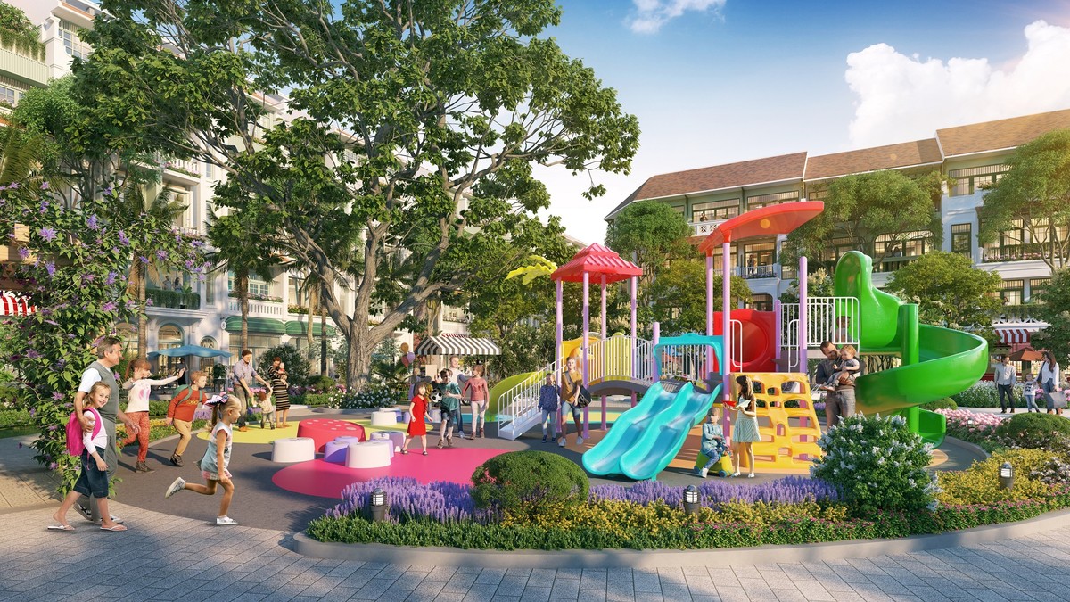 Cư dân phân khu Kim Ngân 1 có thể hưởng vô vàn tiện ích chất lượng - đẳng cấp - khác biệt ngay tại nội khu (Ảnh phối cảnh minh họa: Sun Property)