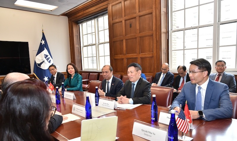 Đoàn công tác do Phó thủ tướng Chính phủ Hồ Đức Phớc dẫn đầu đã hoàn thành các nhiệm vụ, mục tiêu mà Lãnh đạo Đảng, Nhà nước, Chính phủ giao phó. Ảnh: BNG