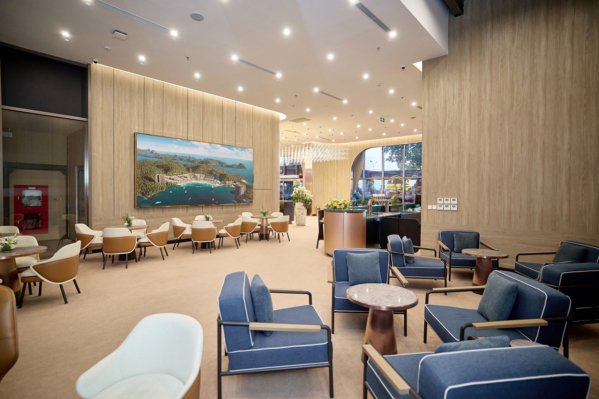 Sun Gallery Cat Ba có tổng diện tích gần 2.000 m2 (Ảnh: Ánh Dương)