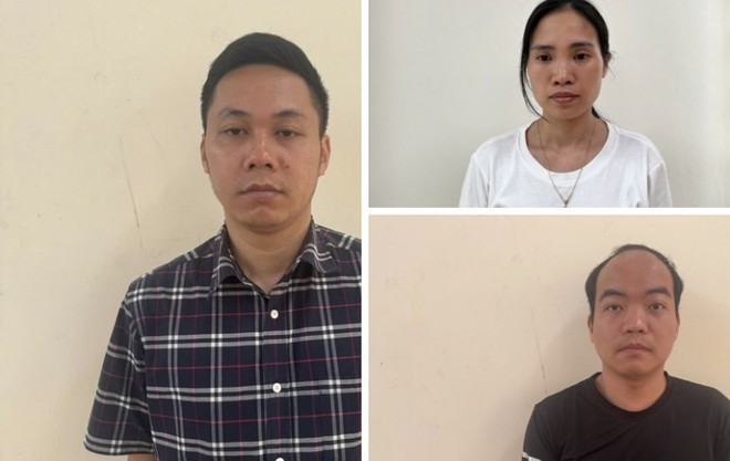 Các đối tượng liên quan trong đường dây đã bị bắt giữ.