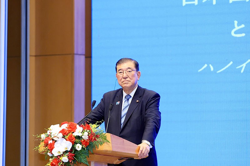 Thủ tướng Nhật Bản Ishiba Shigeru. Ảnh: Đức Thanh