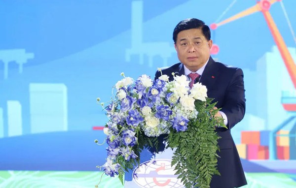 Phó Thủ tướng Nguyễn Chí Dũng phát biểu tại buổi lễ.