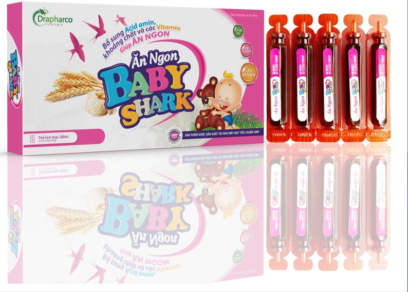 Sản phẩm Ăn ngon Baby Shark và Medi Kid Cancium K2 được xác định là giả.