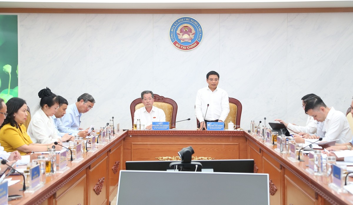 Quang cảnh buổi làm việc. Ảnh: Đức Minh