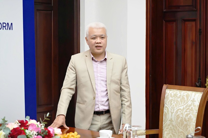 Ông Nguyễn Lâm Thanh, Tổng giám đốc Công ty TNHH Công nghệ TikTok Việt Nam phát biểu. Ông Nguyễn Lâm Thanh, Tổng giám đốc Công ty TNHH Công nghệ TikTok Việt Nam phát biểu.