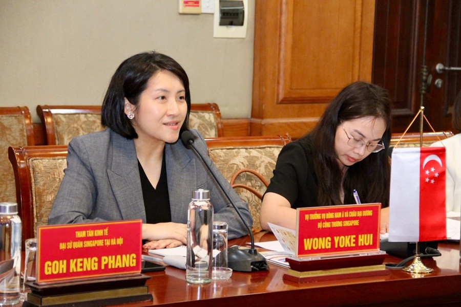 Bà Wong Yoke Hui, Giám đốc Vụ Đông Nam Á và châu Đại Dương, Bộ Công Thương Singapore tin tưởng, hai bên sẽ tăng cường hợp tác.