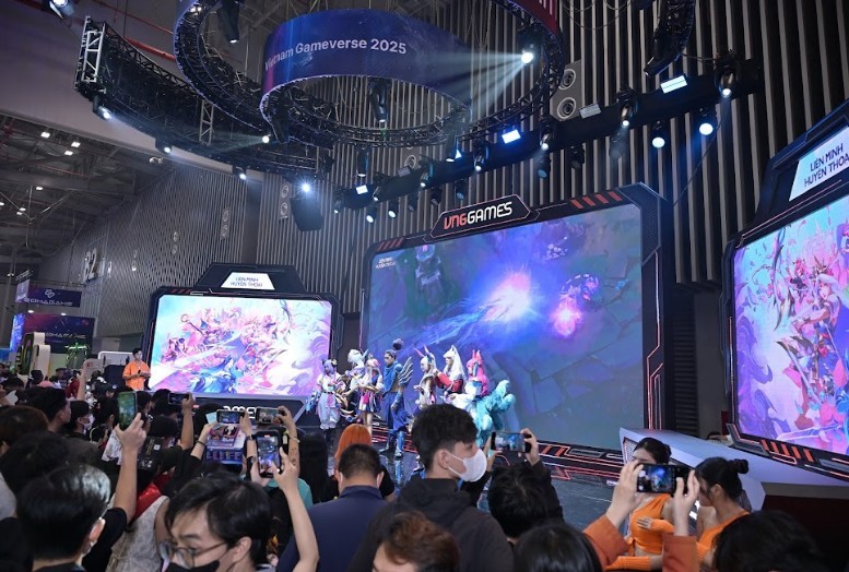 Sân khấu VNGGames. Ảnh: VNG