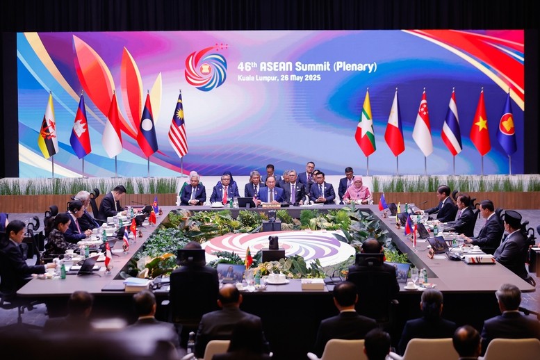 Hội nghị Cấp cao ASEAN lần thứ 46 và các hội nghị cấp cao liên quan sẽ diễn ra từ ngày 26 đến 27/5 tại Trung tâm Hội nghị Kuala Lumpur. Ảnh: Nhật Bắc