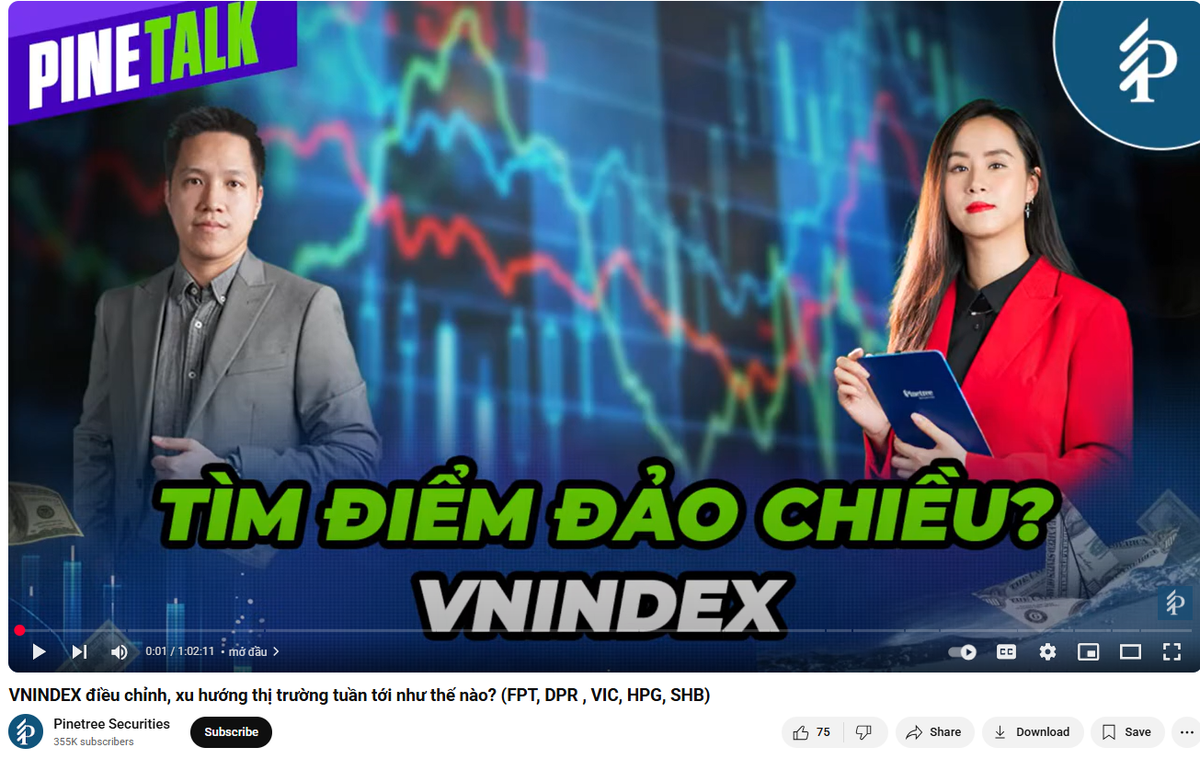 Để triển khai hiệu quả các định dạng mới cho bản tin và báo cáo chứng khoán, Pinetree không chỉ có đội ngũ chuyên gia giàu kinh nghiệm mà còn đầu tư cả ekip quay – dựng – MC dẫn chương trình chuyên nghiệp.