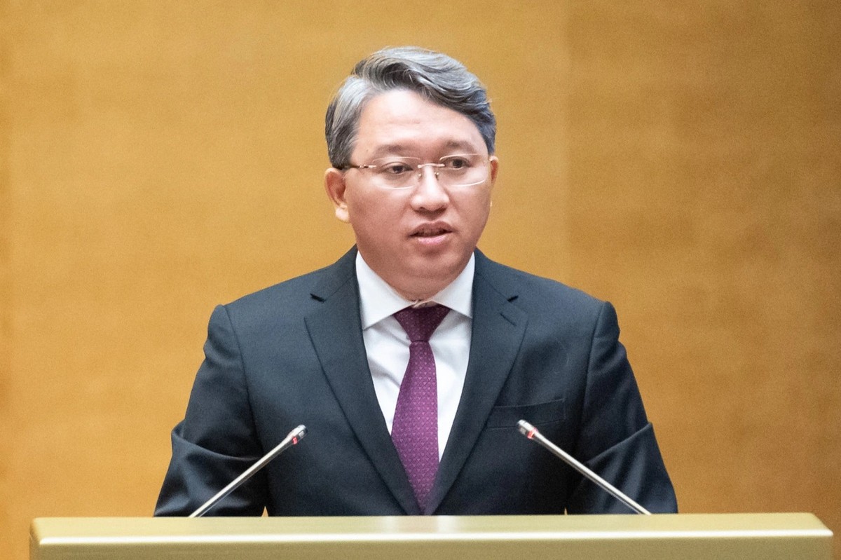 Bộ trưởng Tư pháp Nguyễn Hải Ninh. Bộ trưởng Tư pháp Nguyễn Hải Ninh.