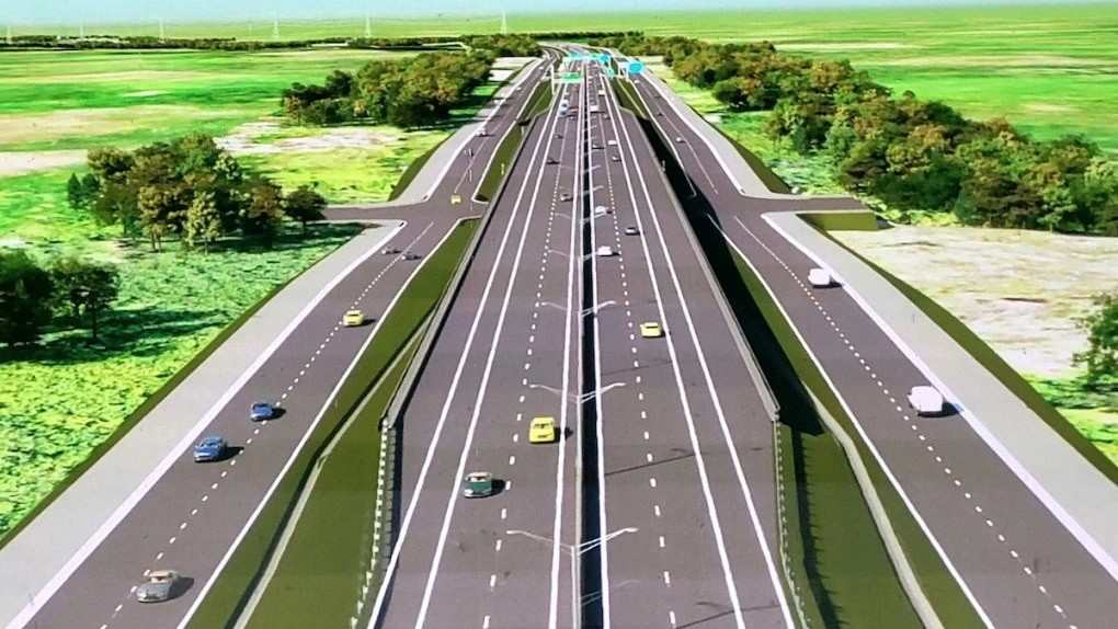 Phối cảnh đường cao tốc TP.HCM - Thủ Dầu Một - Chơn Thành.